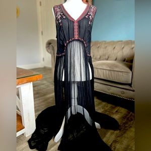 RARE Free people sheer dress